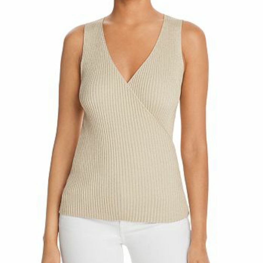 Elie Tahari Rudie Ribbed Tank Women's Sz M or XL - Picture 2 of 7